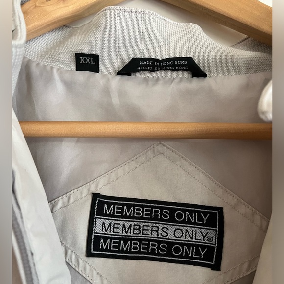 Vintage Members Only Jacket XXL - Picture 3 of 4